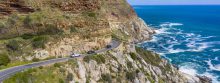 Chapmans Peak is een van de mooiste autoroutes van Zuid-Afrika